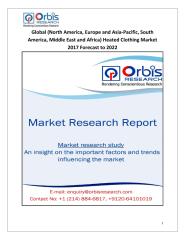 Global (North America, Europe and Asia-Pacific, South America, Middle East and Africa) Heated Clothing Market 2017 Forecast to 2022.pdf